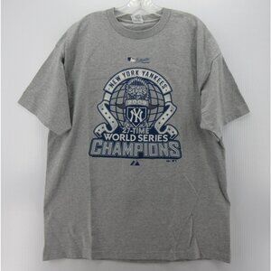 New York Yankees Shirt XL 2009 World Series 27 Time Champions Alstyle